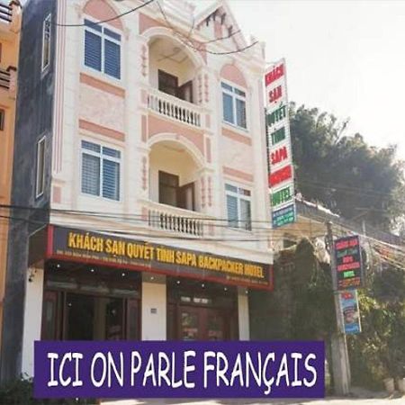 Quyet Tinh Sapa Backpacker Hotel Exteriör bild