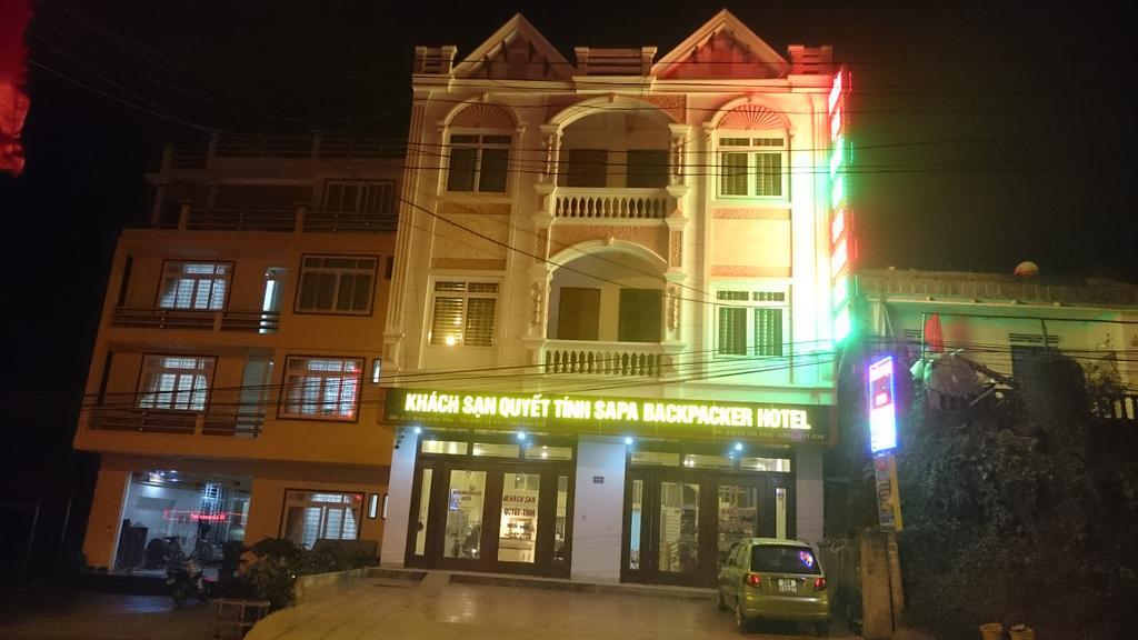 Quyet Tinh Sapa Backpacker Hotel Exteriör bild