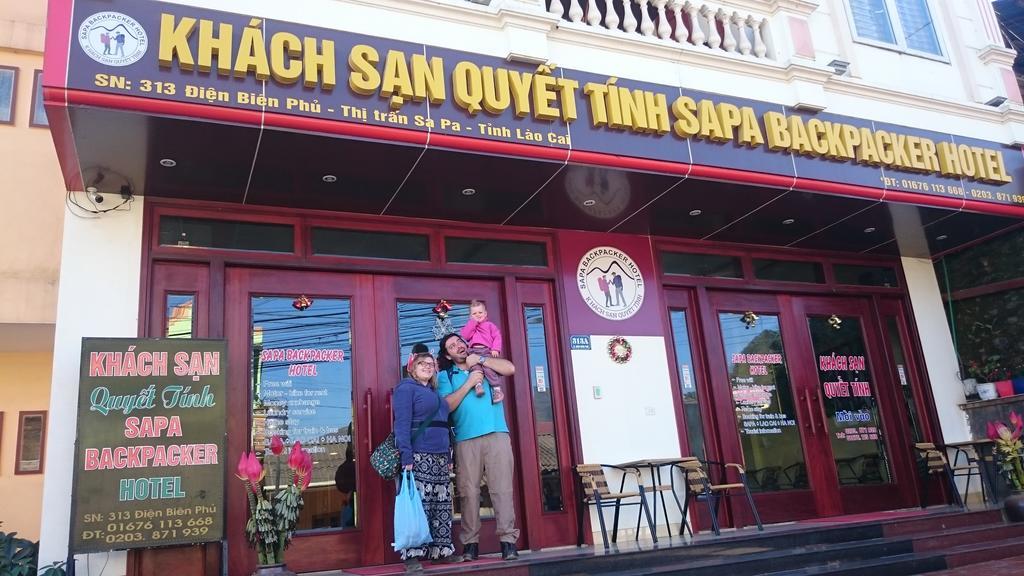 Quyet Tinh Sapa Backpacker Hotel Exteriör bild