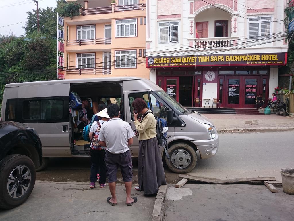 Quyet Tinh Sapa Backpacker Hotel Exteriör bild