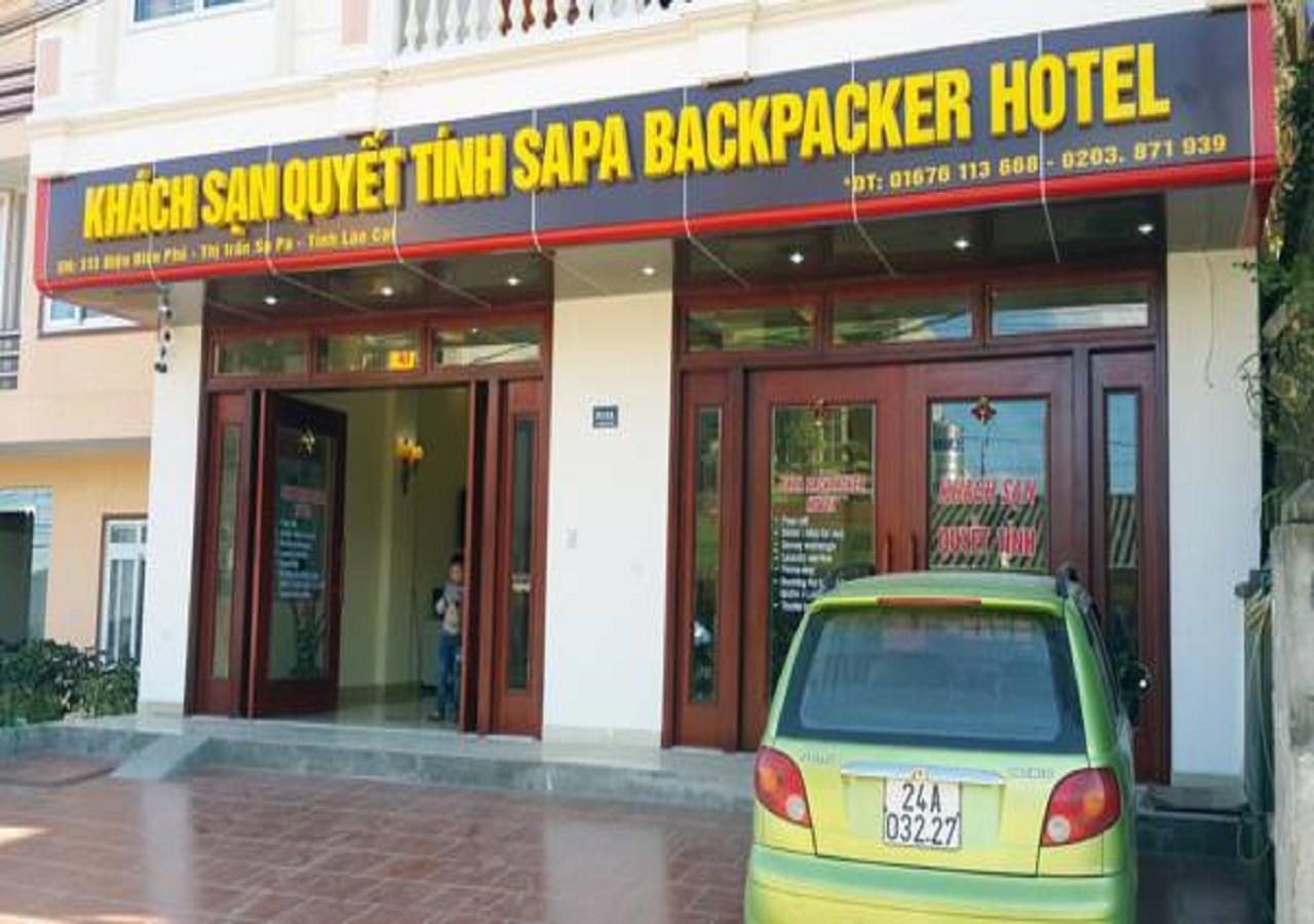 Quyet Tinh Sapa Backpacker Hotel Exteriör bild