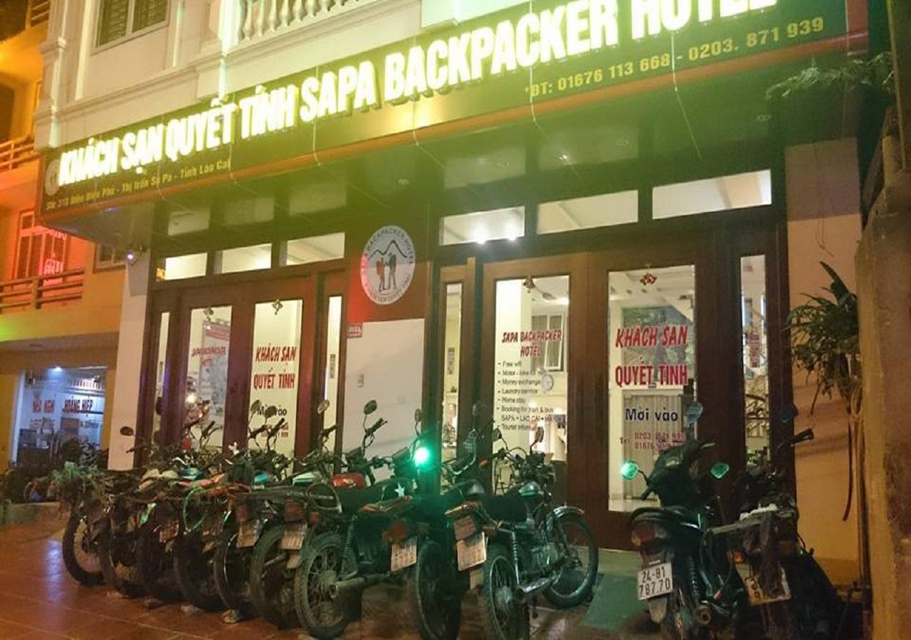 Quyet Tinh Sapa Backpacker Hotel Exteriör bild